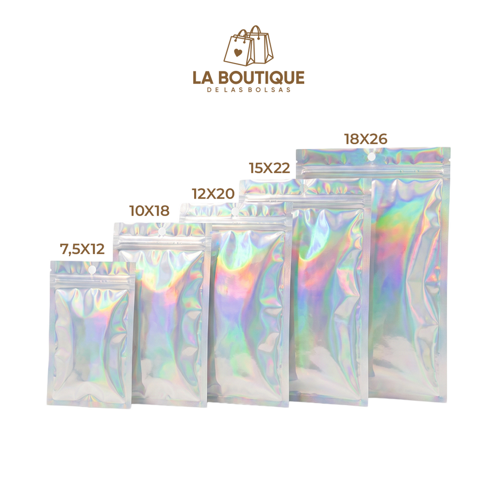 BOLSAS HOLEOGRAFICA TORNASOL