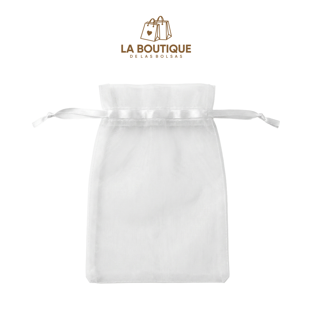 BOLSAS DE ORGANZA LISAS Y CON DISEÑO