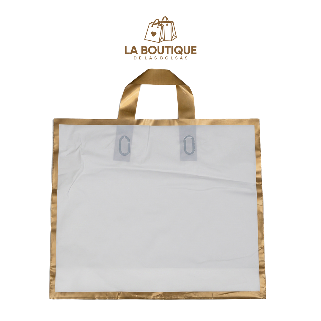 BOLSA DE VINILO CON TIRA