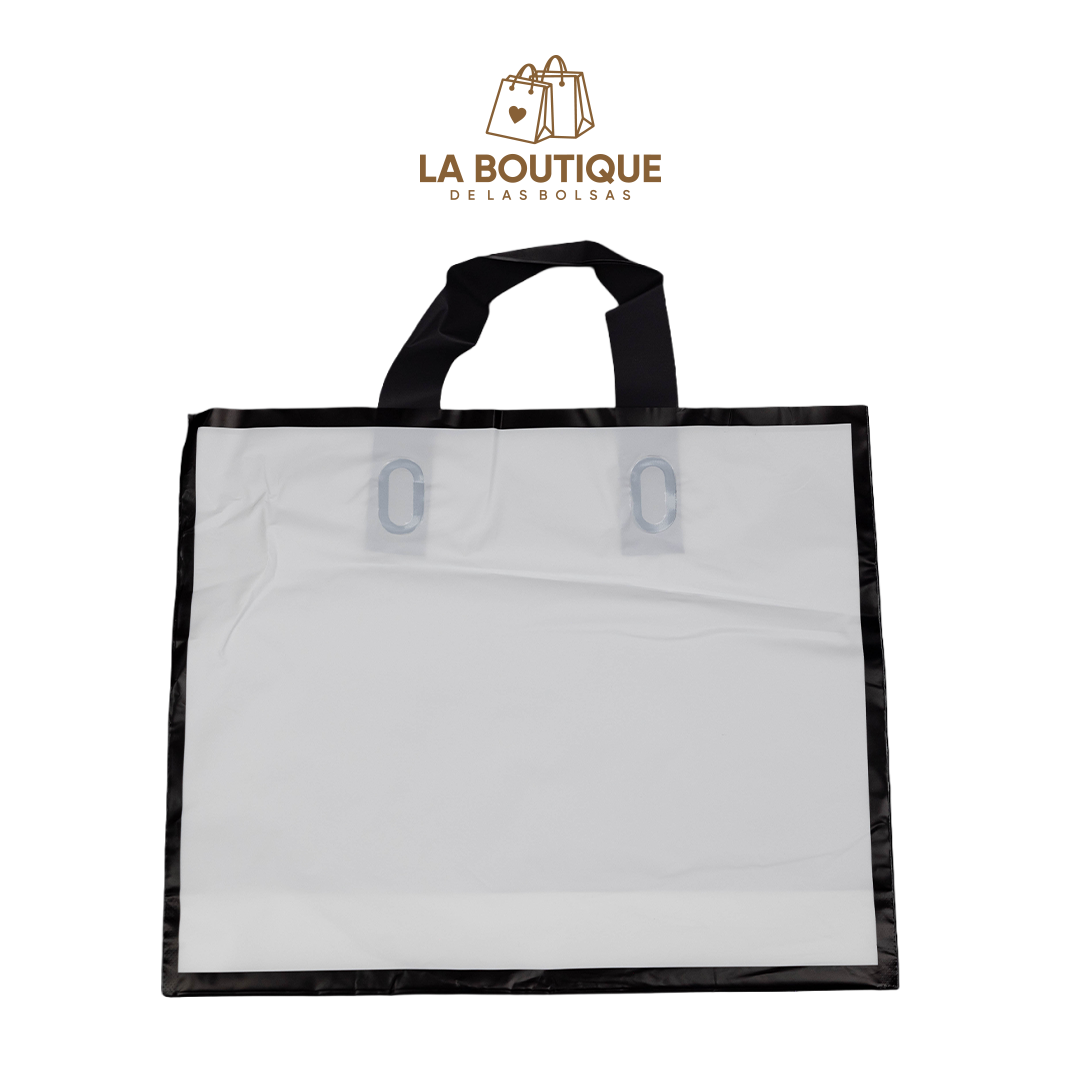 BOLSA DE VINILO CON TIRA
