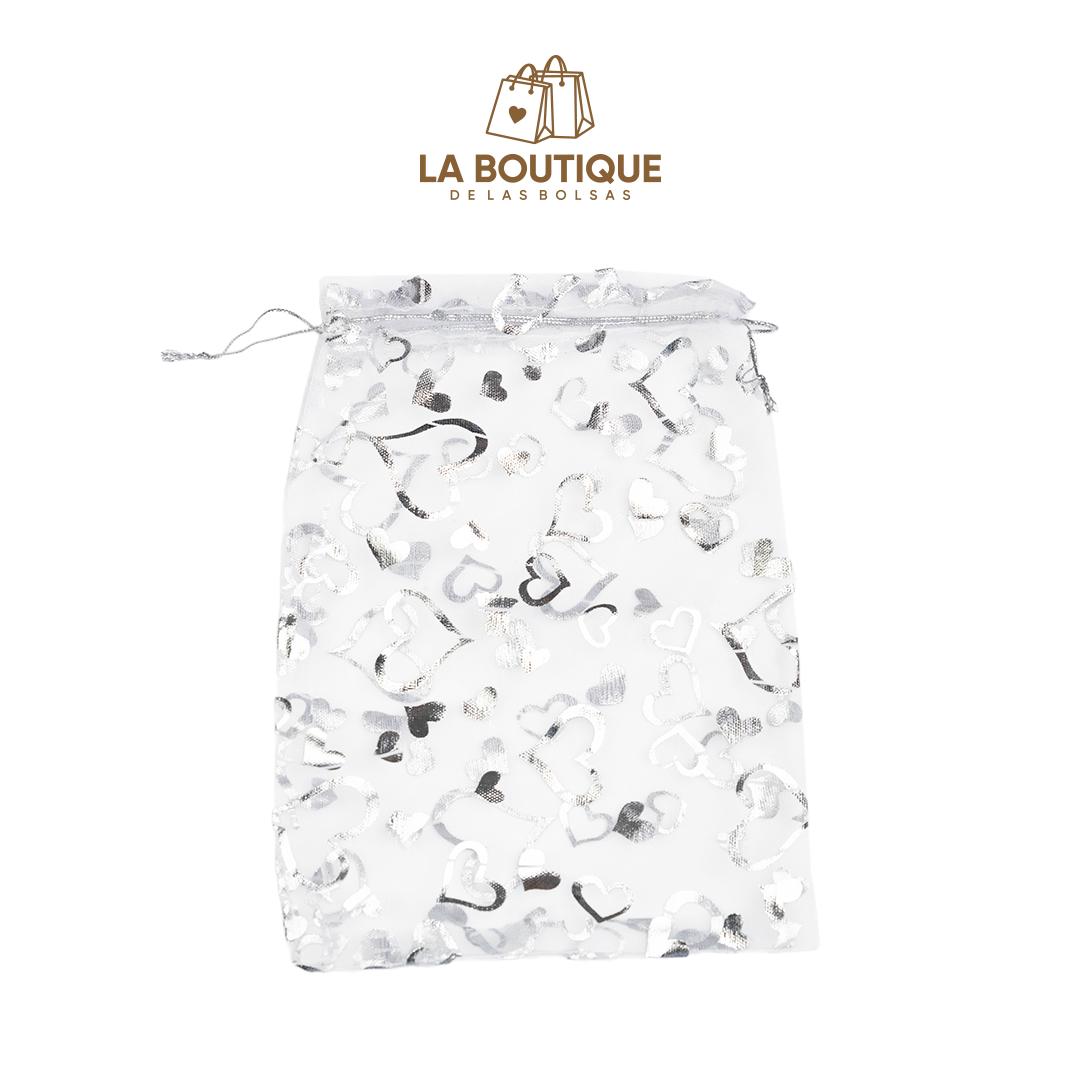 BOLSAS DE ORGANZA LISAS Y CON DISEÑO