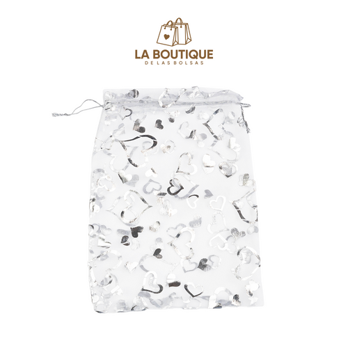 BOLSAS DE ORGANZA LISAS Y CON DISEÑO