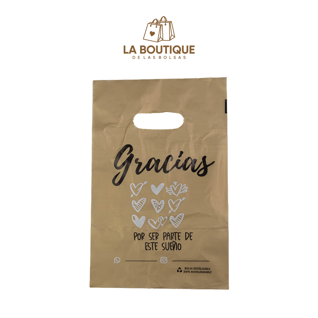 BOLSAS PRE IMPRESAS GRACIAS