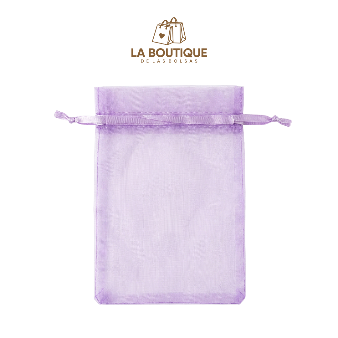 BOLSAS DE ORGANZA LISAS Y CON DISEÑO