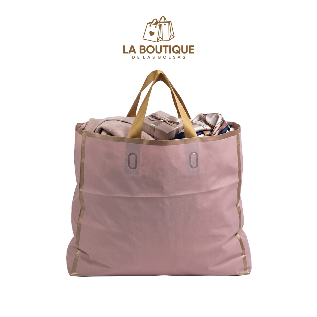 BOLSA DE VINILO CON TIRA