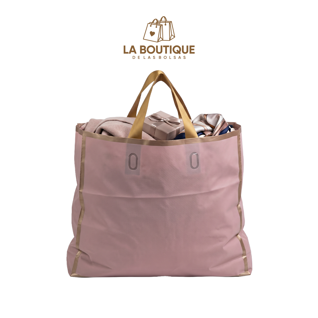 BOLSA DE VINILO CON TIRA