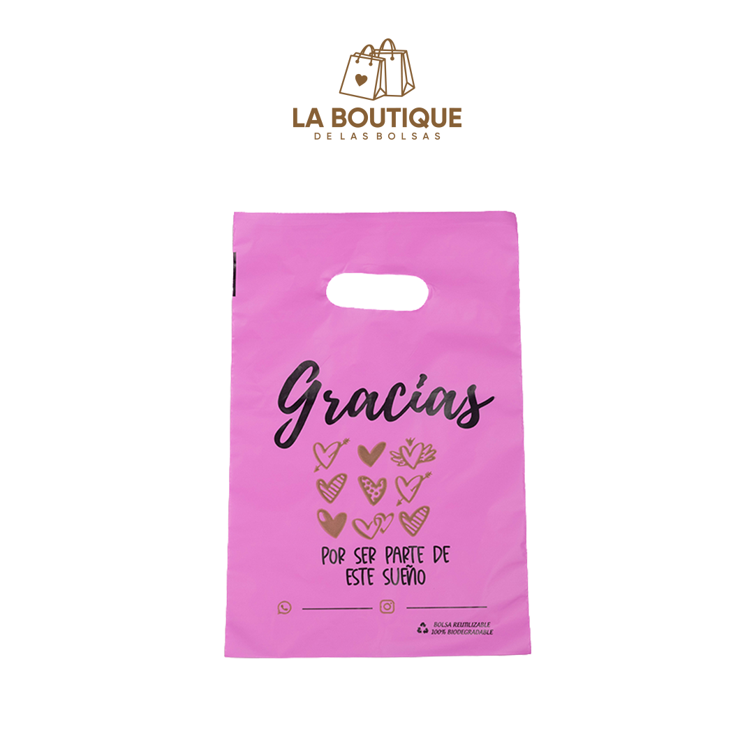 BOLSAS PRE IMPRESAS GRACIAS