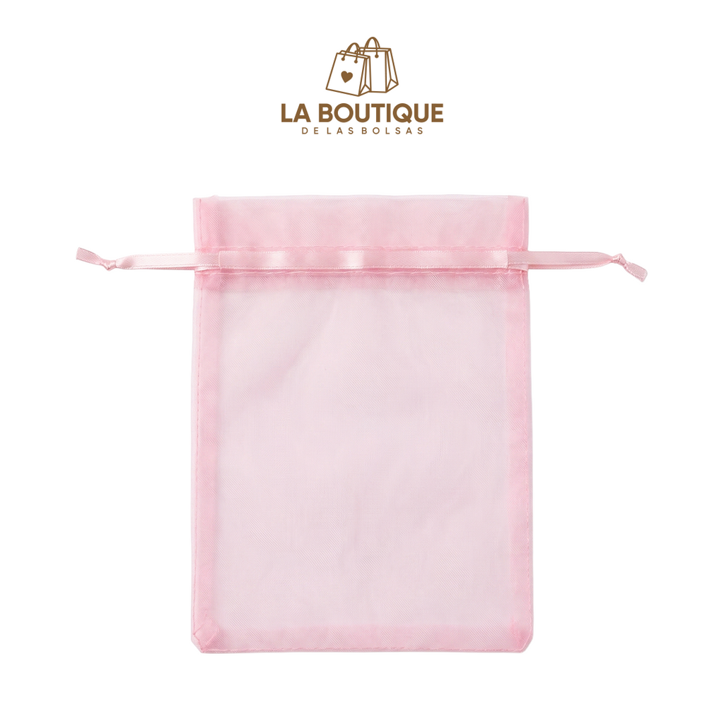 BOLSAS DE ORGANZA LISAS Y CON DISEÑO