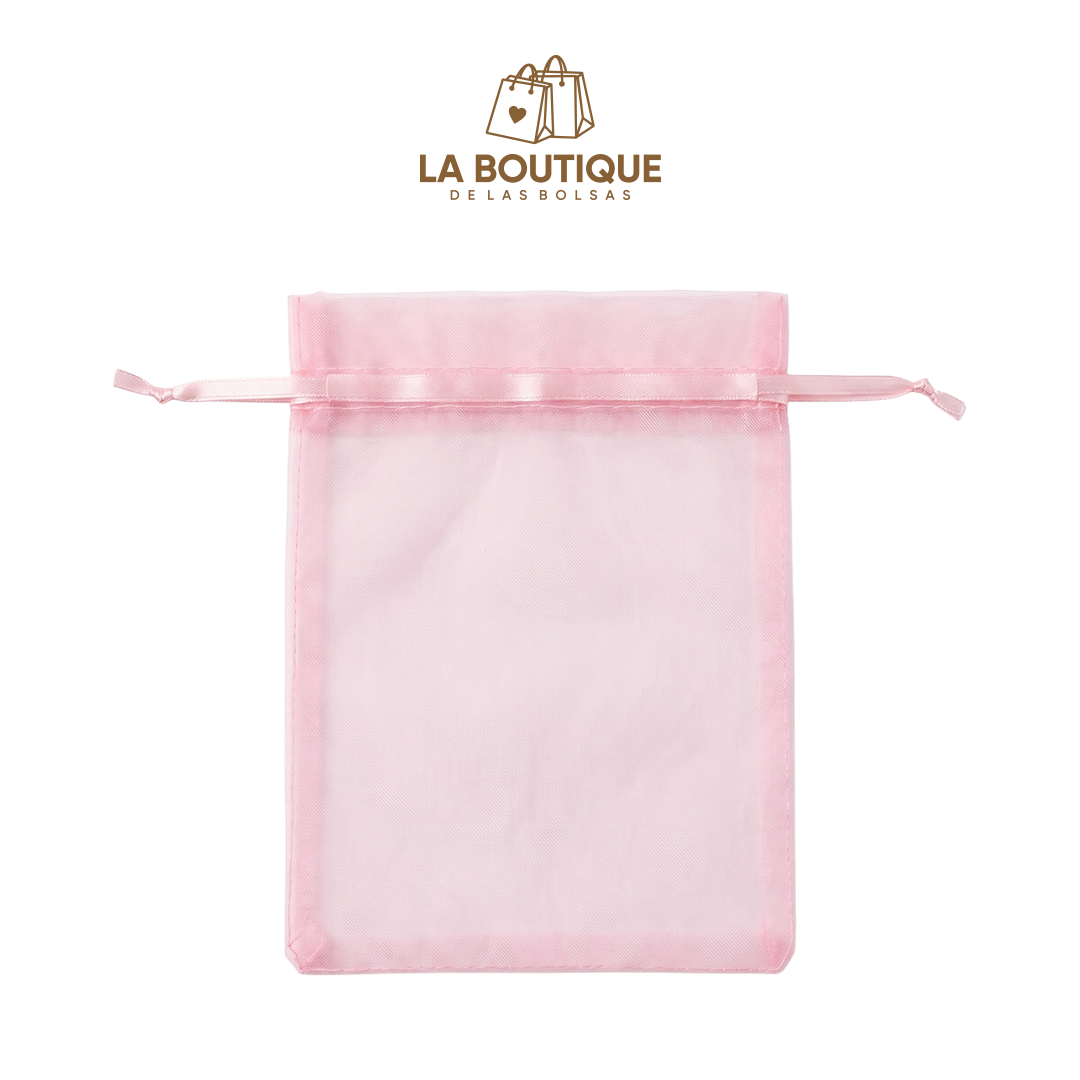 BOLSAS DE ORGANZA LISAS Y CON DISEÑO