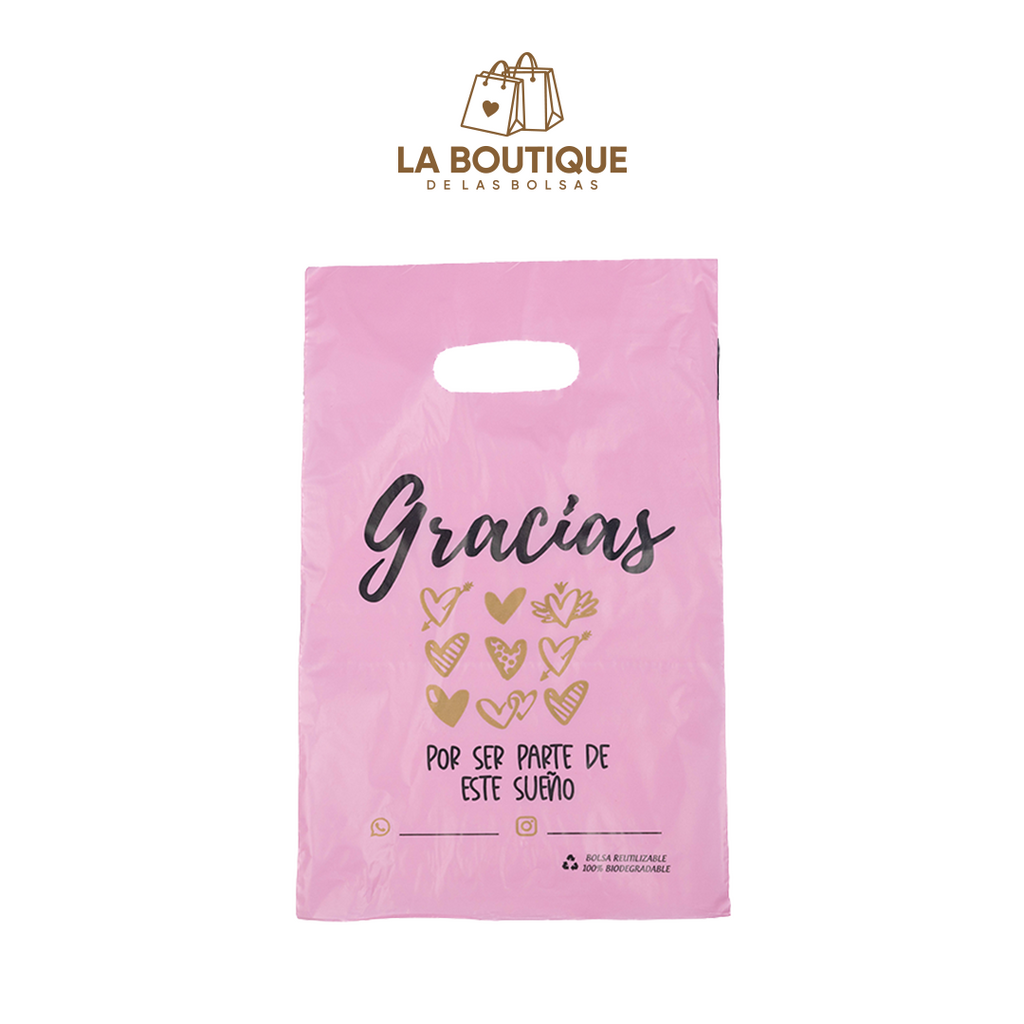 BOLSAS PRE IMPRESAS GRACIAS