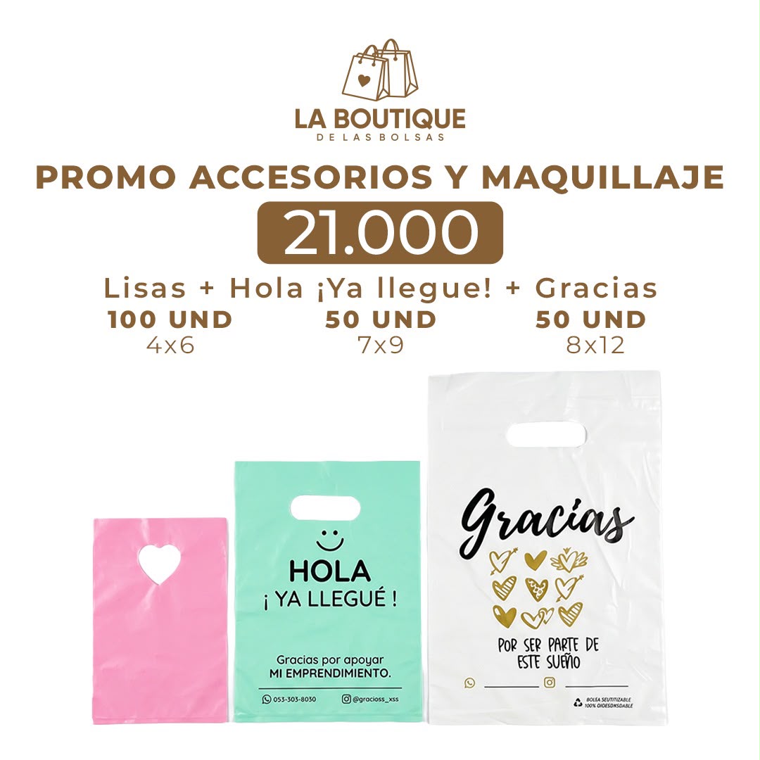 PROMO ACCESORIOS Y MAQUILLAJE